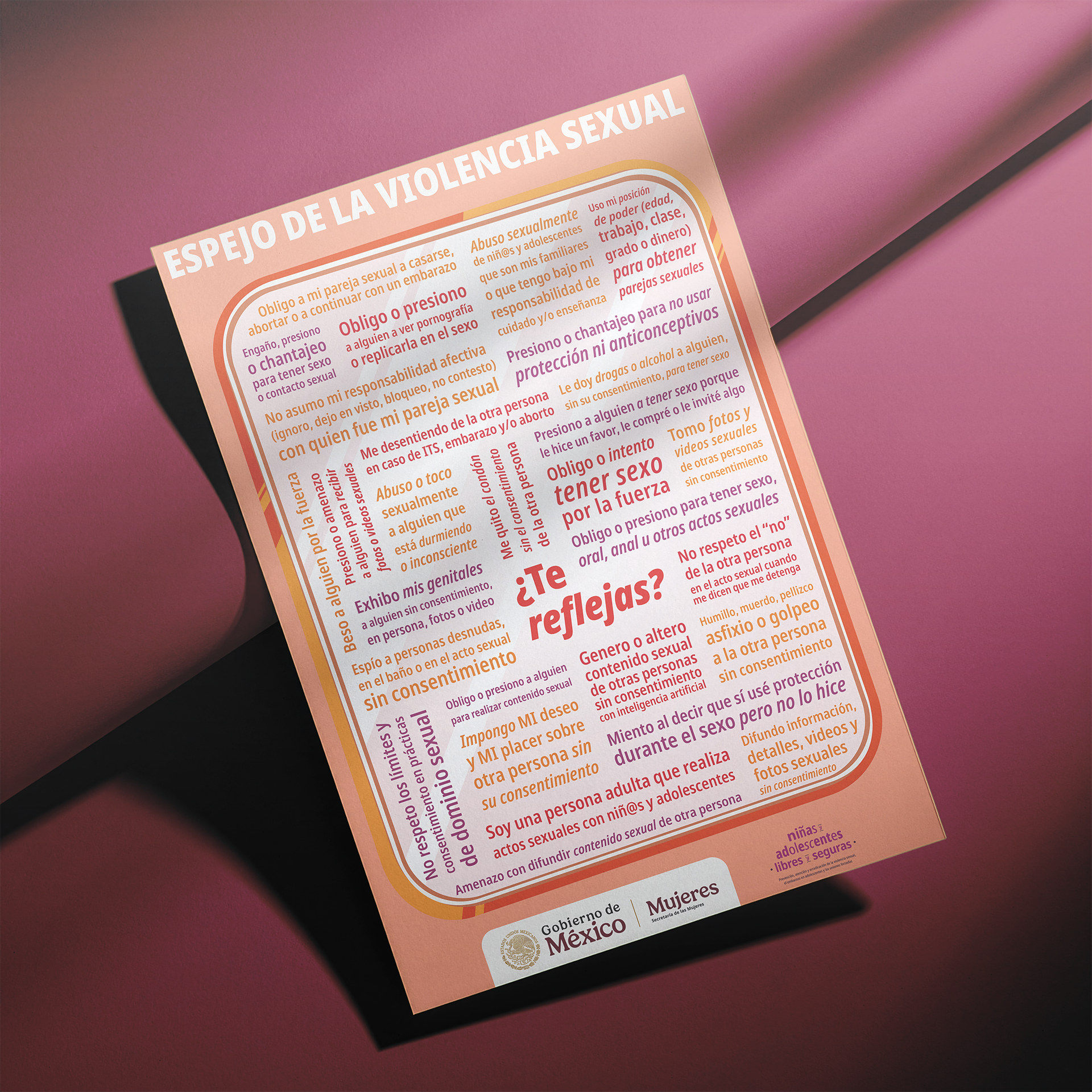 Espejo de la violencia sexual