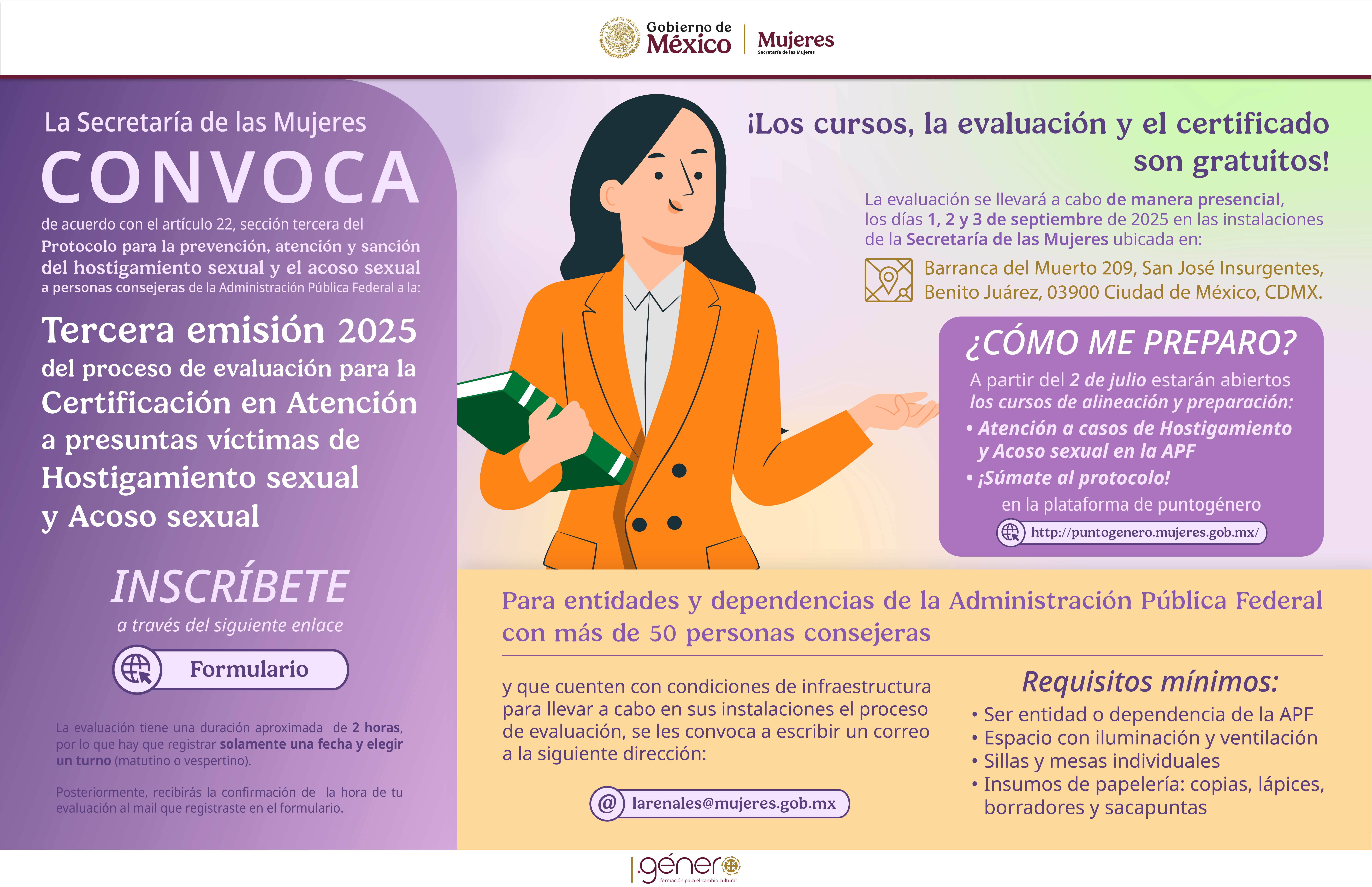 Convocatoria para Certificación