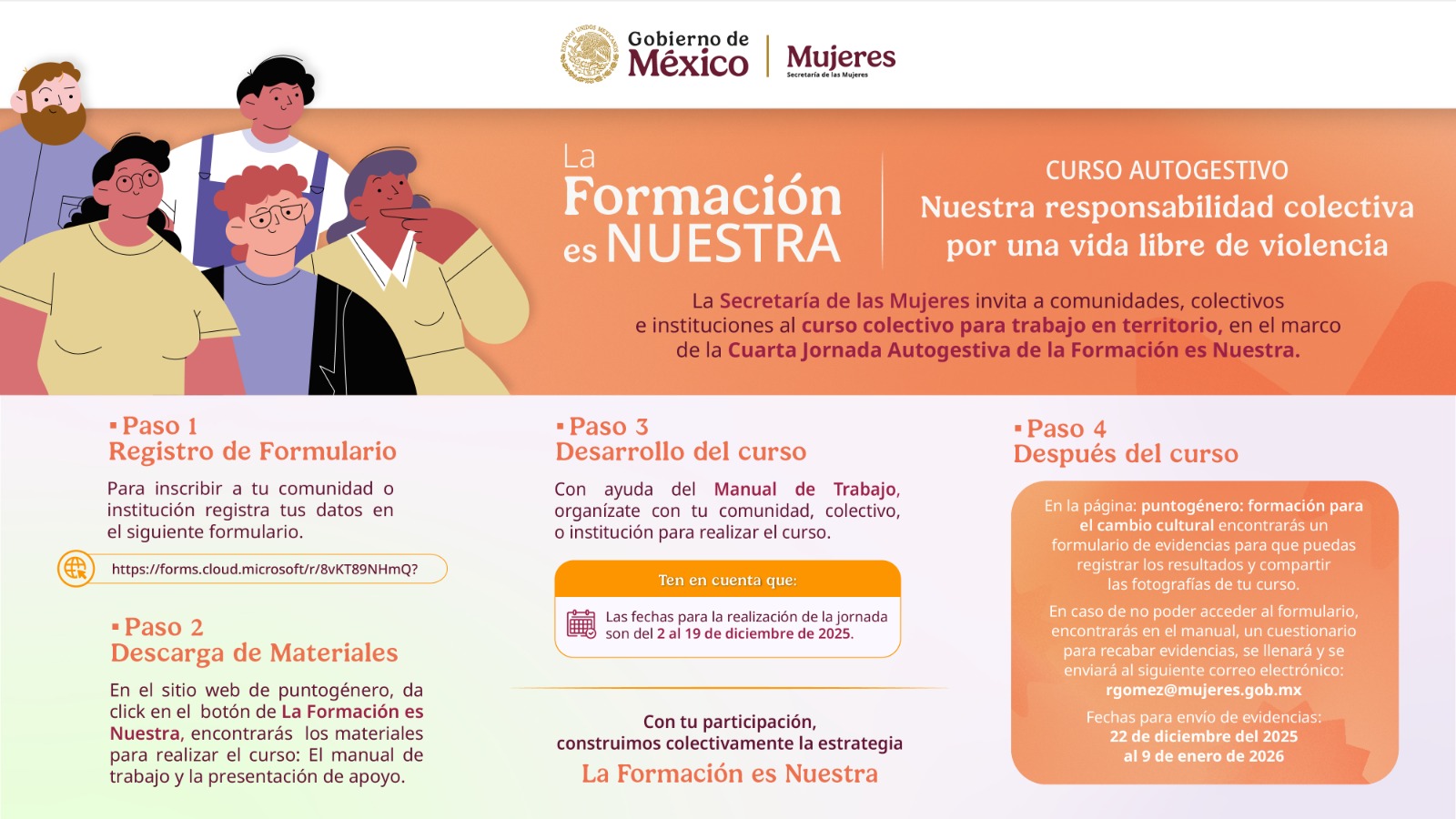 Convocatoria Cuarta Jornada