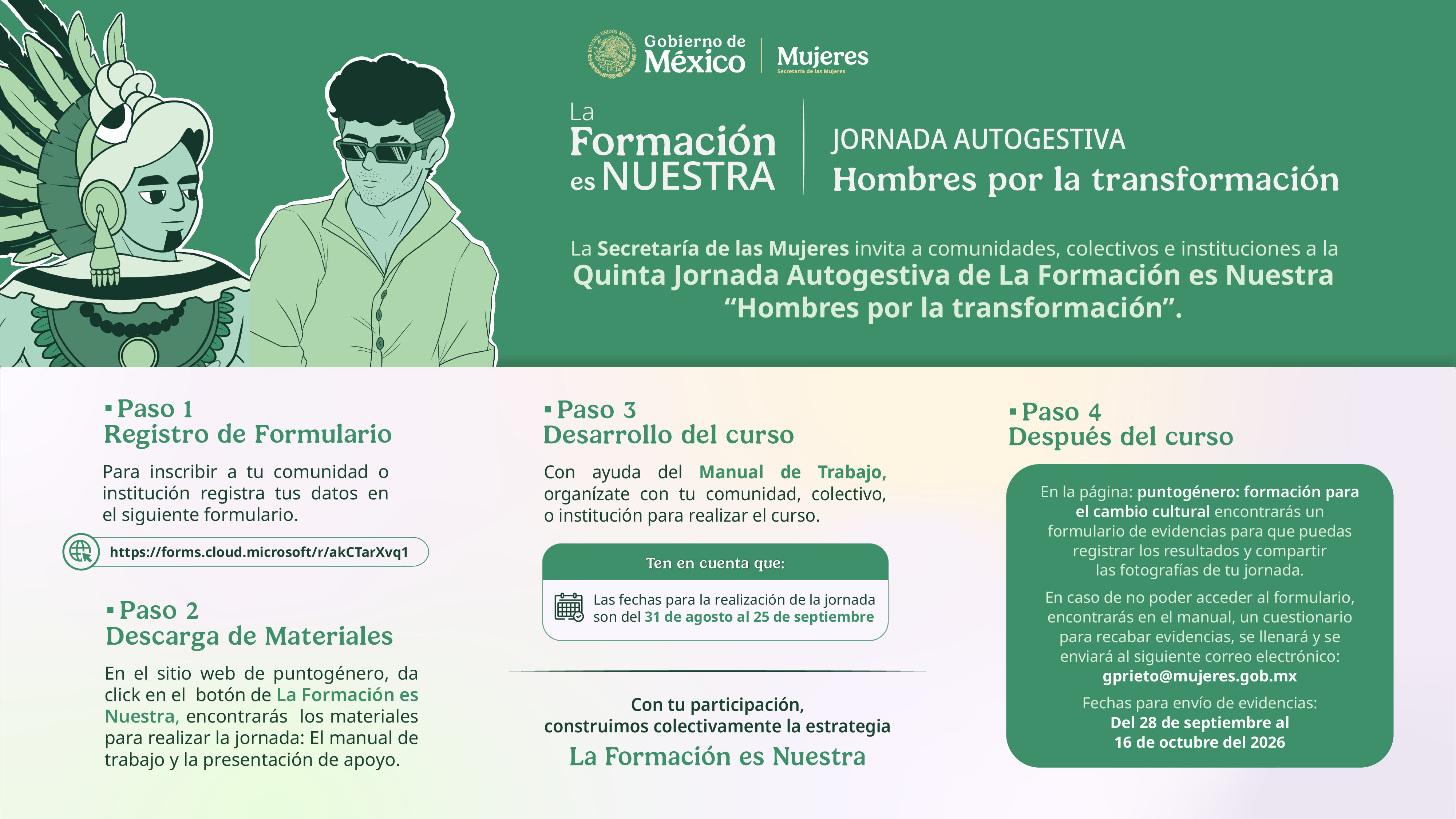 Convocatoria: 5ta Jornada Autogestiva - Hombres por la transformación