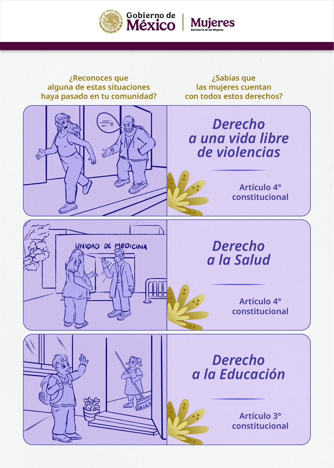 Cartilla de derechos - entrega